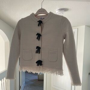 Zara bow sweater size S